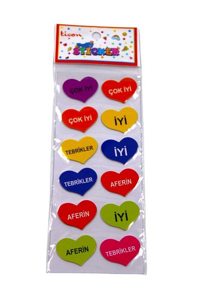 Ticon Well done Heart Sticker - Tmt-348875