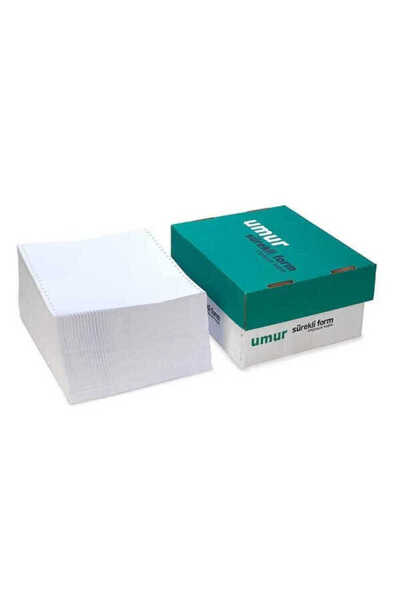 Umur 1 Nüsha 2000li 60 gr Bilgisayar Kağıdı 11 X 24 Cm