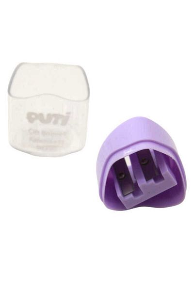 inox Puti Double Compartment Pastel Color Pencil Sharpener 06390