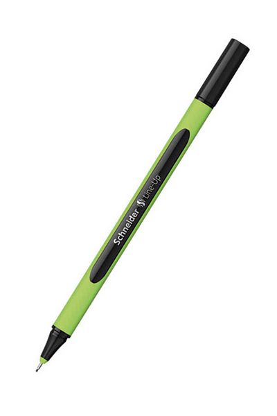 SCHNEIDER Fineliner 0.4 Mm Black - Green Writing and Drawing Pen