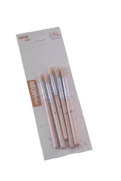 Neon 5 قطع فرشاة بوم بوم Hdk-154