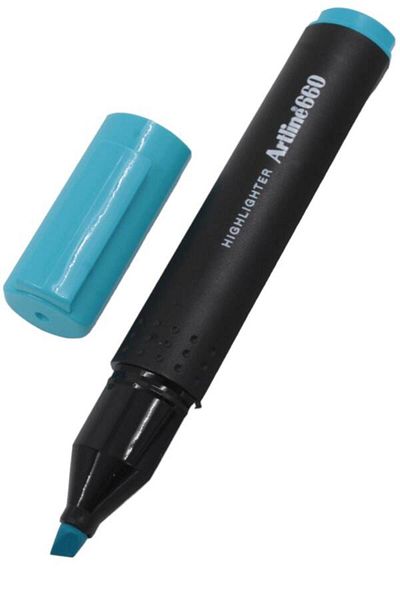 artline Ek-660 Blue Highlighter Pen
