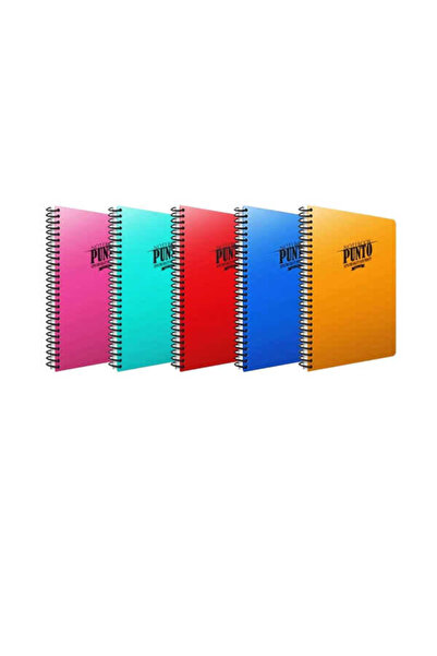 Gıpta A5 80 Sheets Lined Plastic Cover School Notebook