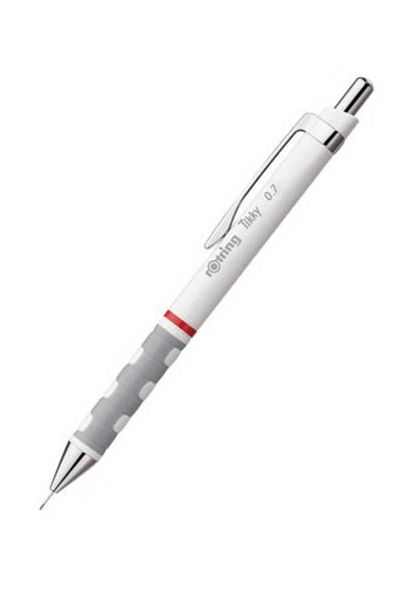 Rotring Tikky 0.7 White - Versatil Mechanical Tip Pen