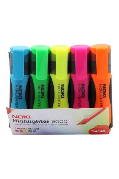 Noki 73882 Model Highlighter Set of 5 Pens