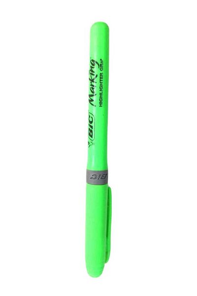 Bic Green Pen Type Highlighter811932
