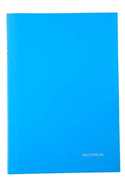 Mopak A5 40 Sheets Checked School Notebook - Plastic Cover