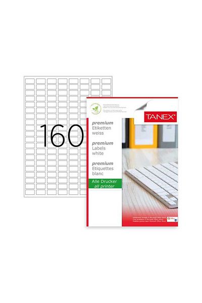 Tanex Αυτοκόλλητο Taneks κοπής με λέιζερ - 22x12mm, TW-2280