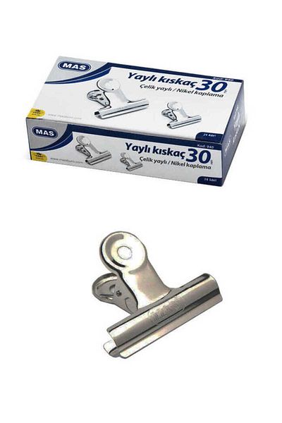 Mas Metal Mini Paper Clippers - 30 Mm, 1 Piece (No940)