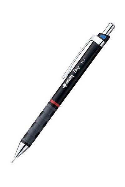 Rotring Tikky 0.7 Black - Versatil Mechanical Pen
