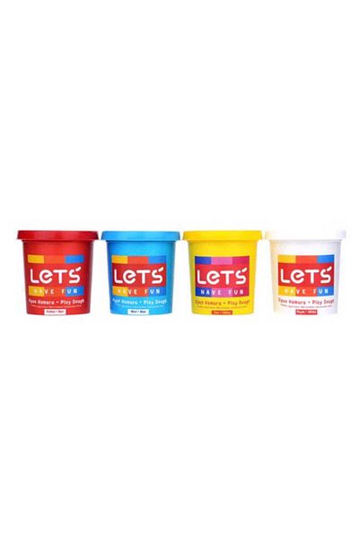 Lets 4-Piece Play Dough 8340 600 gr 8340