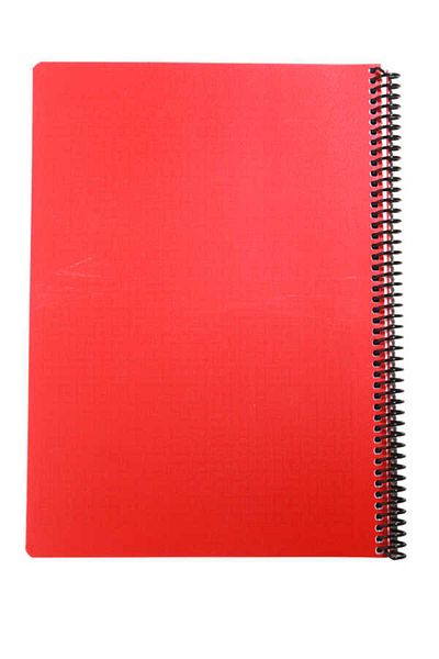 Mynote Flex A4 120 Sheets Checked Spiral Plastic Neon Cover Notebook