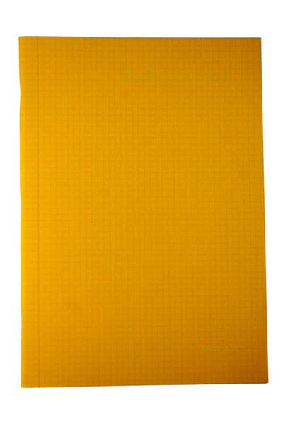 Mopak A4 80 Sheets Checked Plastic Cover School Notebook