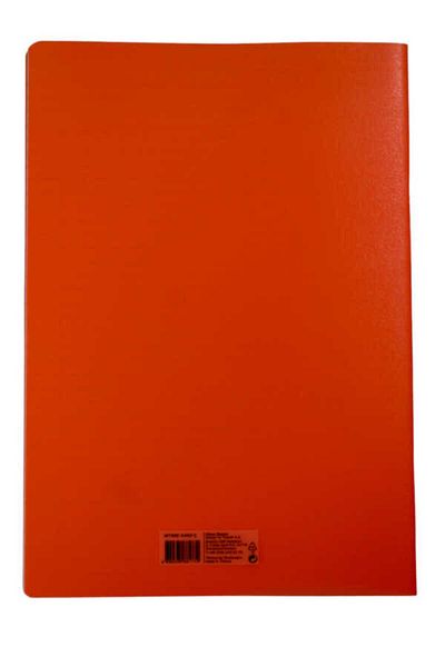 Mynote Neon A4 60 Sheets Lined Notebook - With Plastic Cover