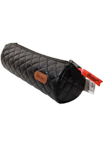 Brons 3032 Suport pentru stilou Triunghi din piele cu model