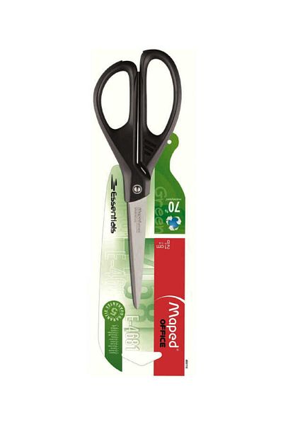 Maped Essentıals Green Asymmetric Scissors 21 Cm