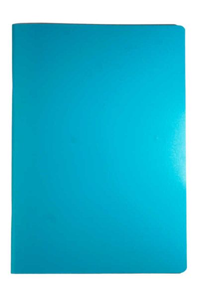 Mynote Text Neon A4 100 Sheets Lined Plastic Cover Notebook