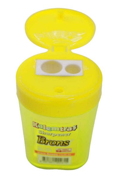 Brons Pencil Sharpener with Cylinder Chamber Br-571