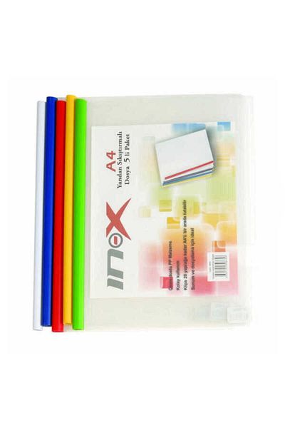 inox Side Compression 5 Pieces File 8658