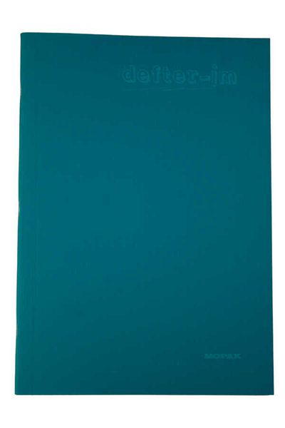 Mopak A4 80 Sheets Checked Plastic Cover School Notebook