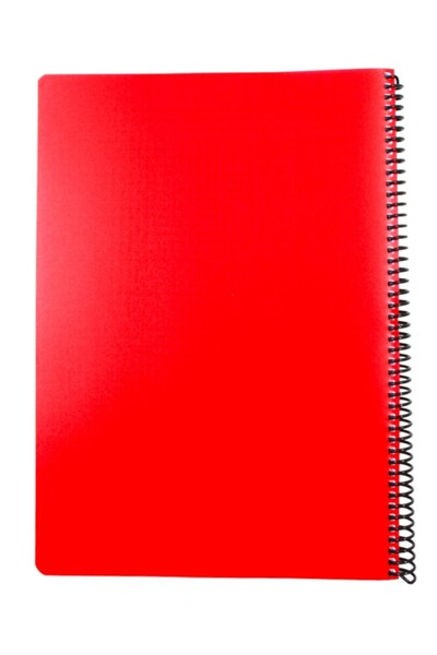 Mynote Flex A4 140 Sheets Checked Spiral Plastic Cover Notebook