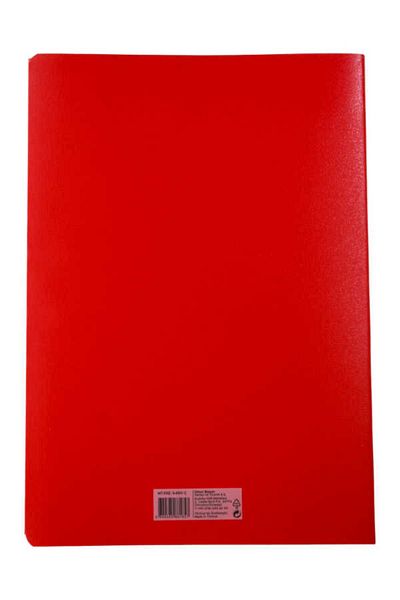 Mynote Text Neon A4 80 Sheets Striped Plastic Cover Notebook