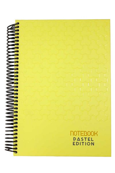 Mikro Edition Pastel 120 Sheets Checked School Notebook 17 X 24 Cm