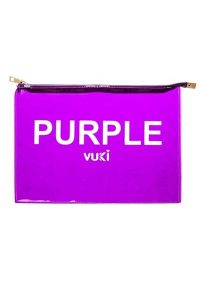 BUKİVUKİ KİDS COLLECTİON Vuki A4 Zippered File Purple 105