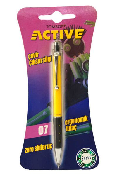 Tombow Active 0.7 Versatil Mechanical Tip Pen Chart