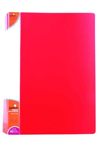 Umix U1145 60 Sheets Red Presentation File