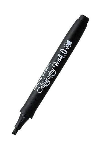 artline Erg-244 4.0 Caligraphy Pen Black