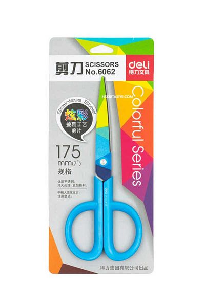 Dolphin Deli Office Scissors Colorful 175 Mm 6062