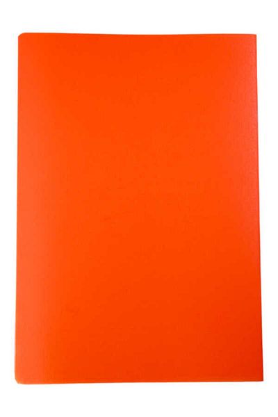 Mynote Neon A4 60 - Leaf Checkered Plastic Notebook