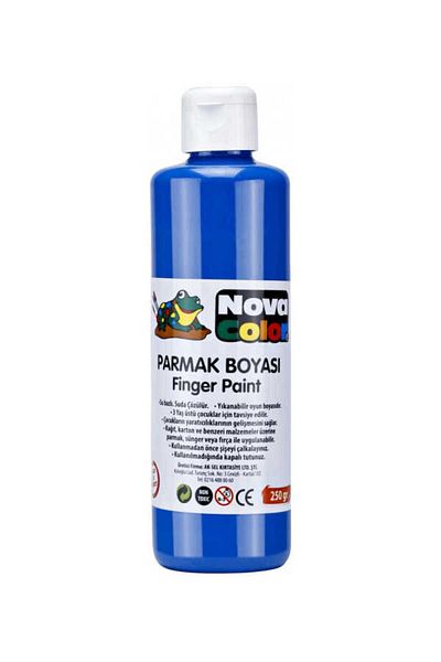 Nova Color Nc-443 Blue Finger Paint - 250 gr