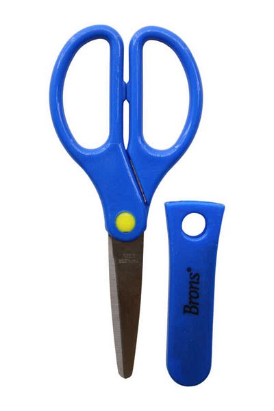 Brons Student Scissors with Protection Cover Br-702