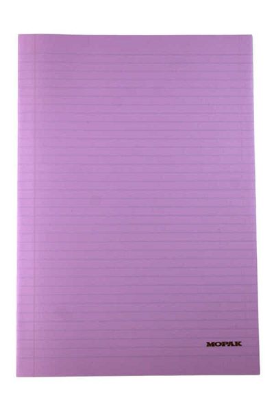 Mopak A4 40 Sheets Lined Plastic Cover School Notebook