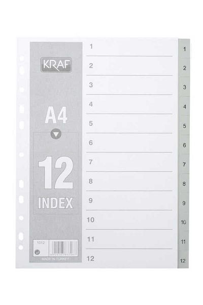 KRAF 1-12 Number Separator File Spreader 45261