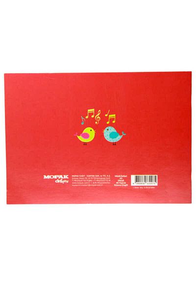 Mopak Small Music Notebook 40 Sheets