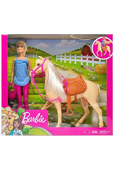 Barbie Mattel Fxh13 Barbıe Ve Güzel Atı Oyun Seti