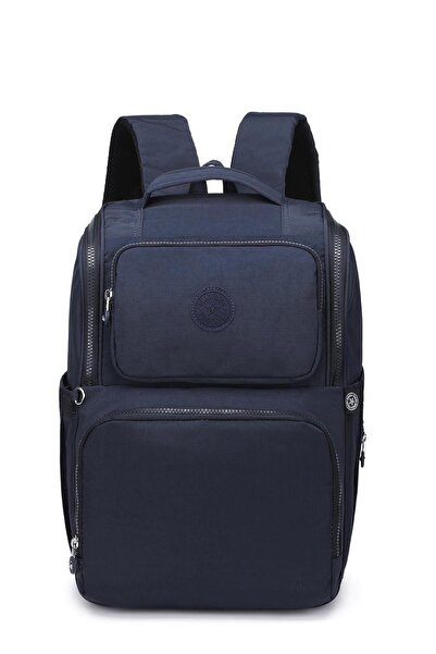 SMART BAGS Anne Bebek Krinkıl Sırt Çantası Lacivert 3000