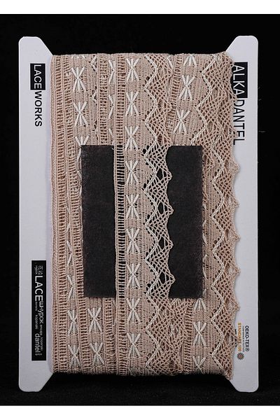 ALKA DANTEL Mercerized Kopanaki - 10 Meters Width
