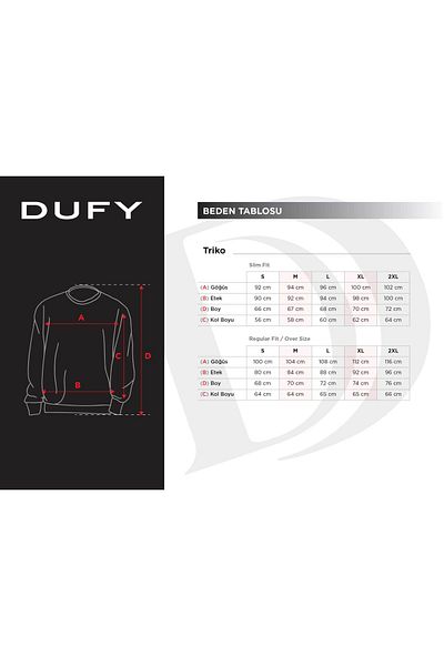 Dufy Ανδρικό πουλόβερ Slim Fit Mink - 97324