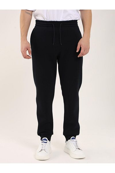 Dufy Ανδρικό βαμβακερό καθημερινό παντελόνι Navy Blue - 103752