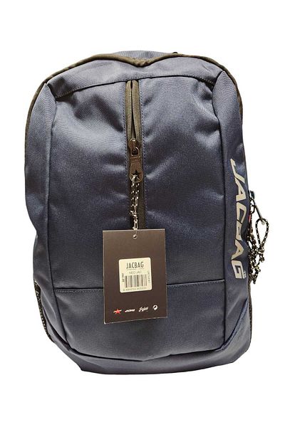Jacbag حقيبة ظهر بفتحتين باللون الأزرق الداكن - Jac-49