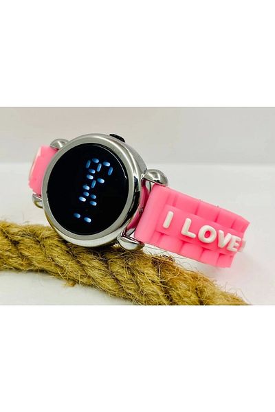 Spectrum Cute Love Written Model Ghost Display Children's Wristwatch Mls-433