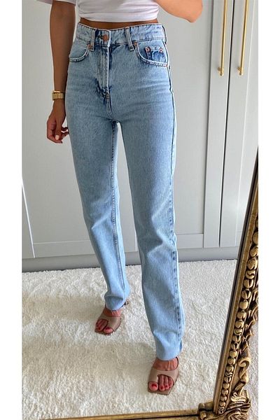 Geppetto Penolope Dany Women's Straight Cut Jeans