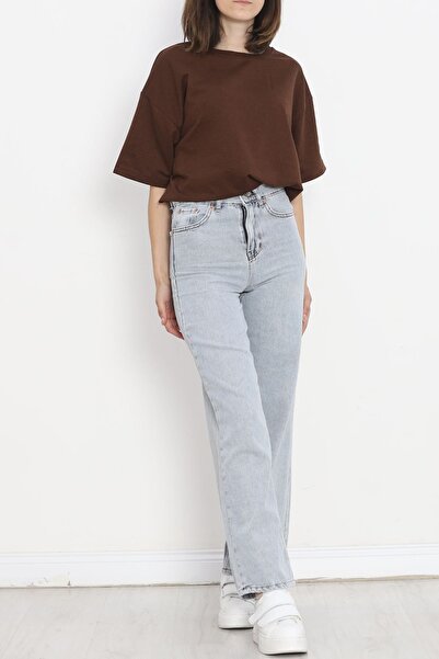 Geppetto Джинси з високою талією, еластичними вставками та широкими штанинами - Жіночі сині джинси-палаццо 18695