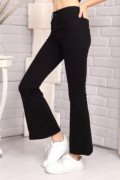 Geppetto Penolope Women - Miha Lina Tall Flare Black Spanish Jeans 2024