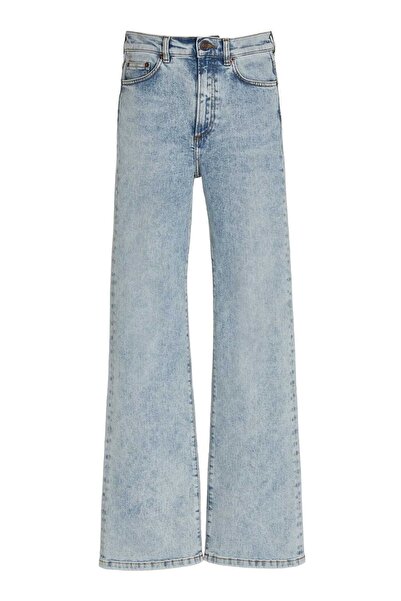 Geppetto Penolope Santa Mavi Висока талія, вільний крій, палаццо-крій, Jean - Сніговимивання, Power Likra, 2024