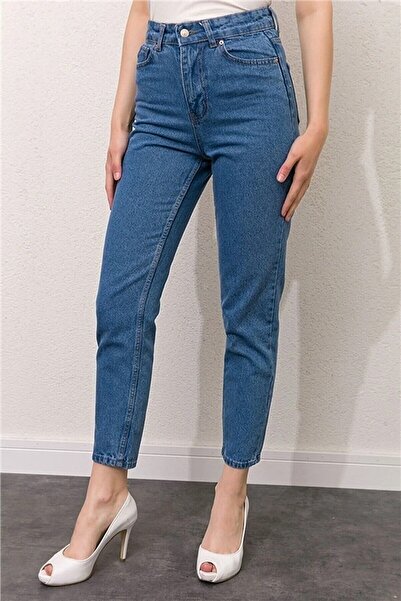 Geppetto Benjamin Julia Висока талія Сині джинси - Жіночі джинси з еластаном